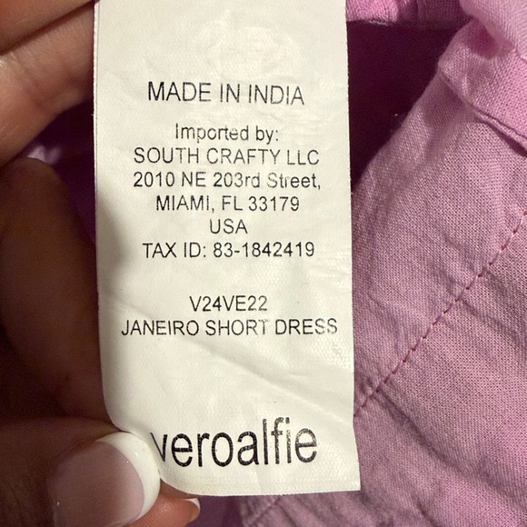 VERO ALFIE  JANEIRO MINI DRESS - Picture 6 of 7